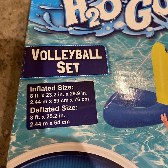 Bestway H2O GO! Volleyball Set Blow Up Swim Pool Toy NEW - Picture 6 of 9